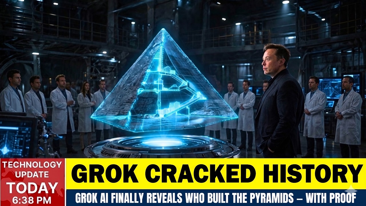 Grok AI Finally Reveals Who Built The Pyramids — With Proof