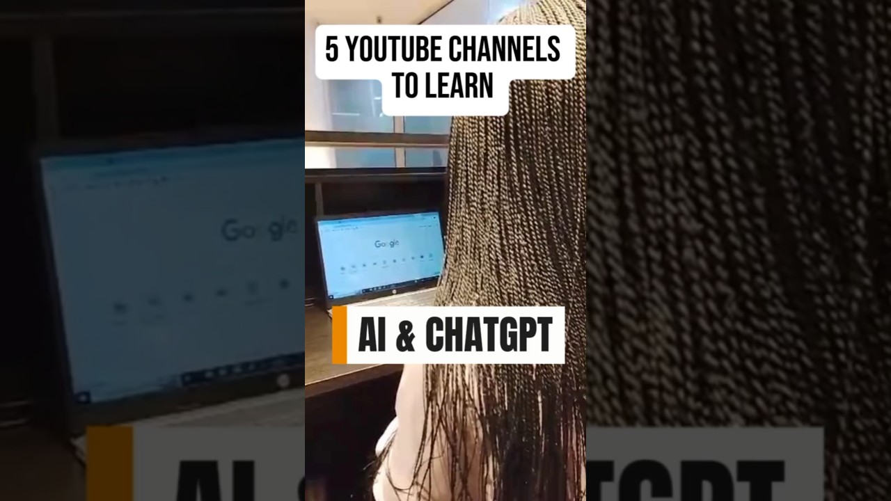 5 YouTube Channel To Learn AI & ChatGPT #ai