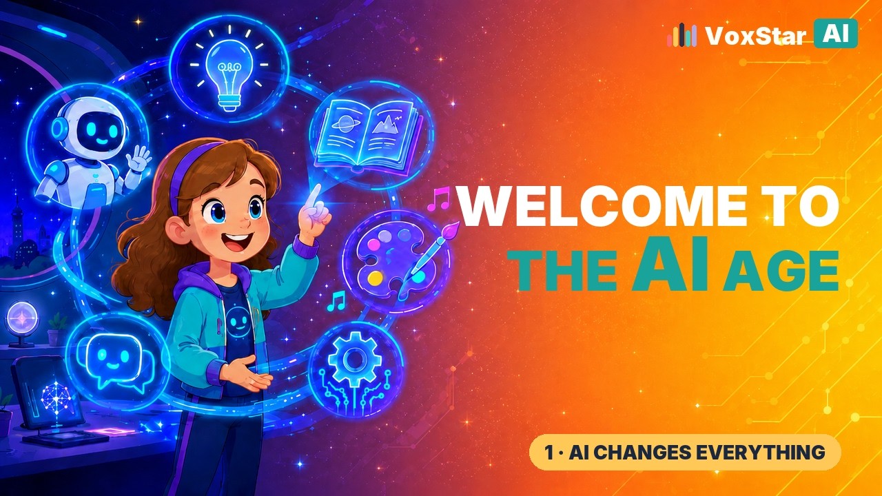 AI Age 1. AI Is Changing Everything — Why Kids Should Learn AI Now