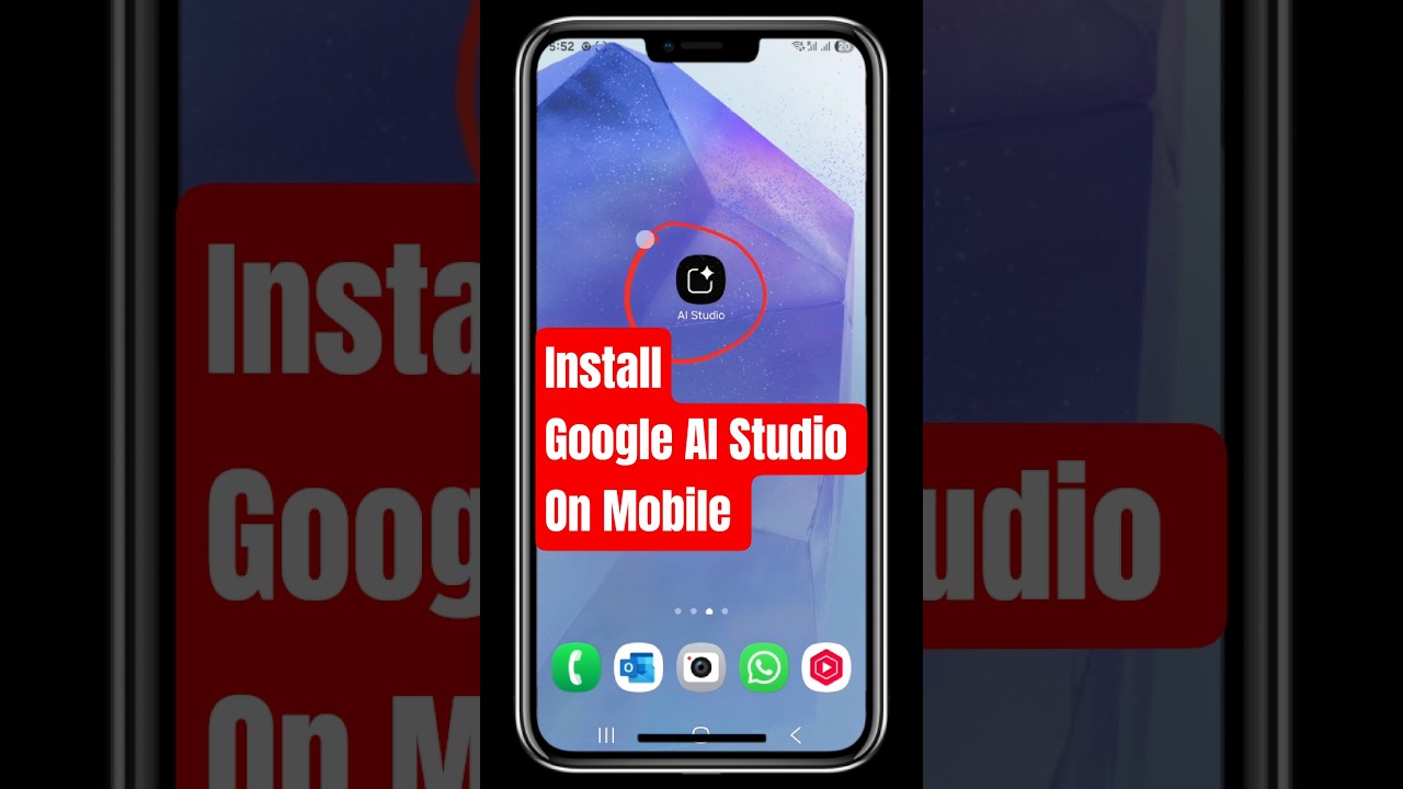 Google AI Studio App for Mobile #googleaistudio #Google #AI #aistudio #tech #mobiletech #mobiletips