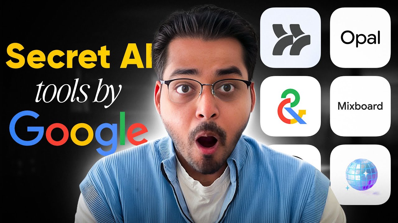Google Dropped 25 NEW AI Tools – These 8 Feel ILLEGAL (Use Before Everyone Finds Out)