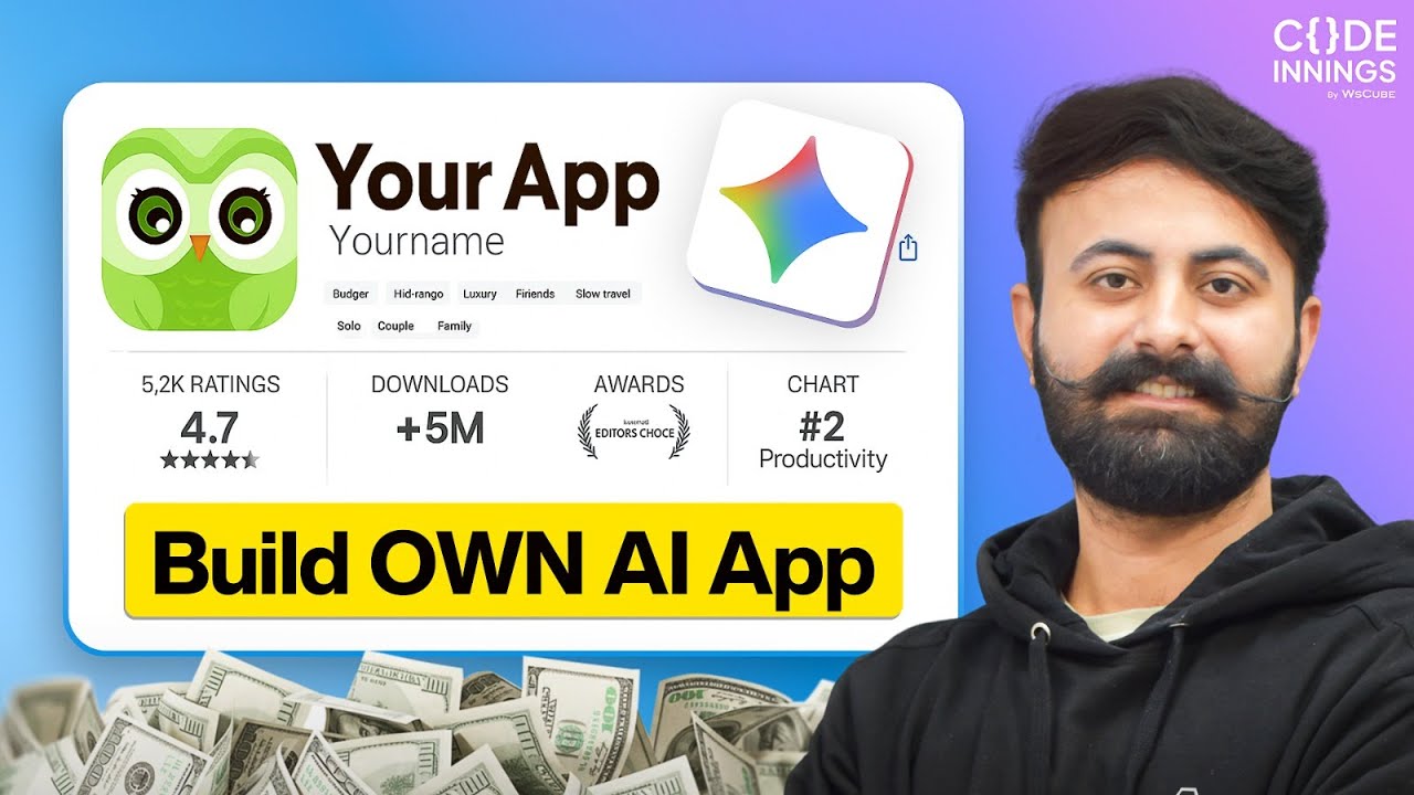 How to Build APP with AI for FREE (Gemini Tutorial)