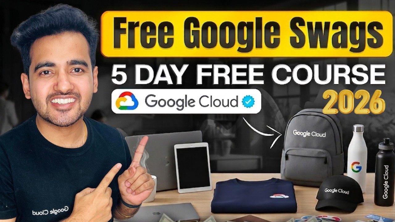 Google Launched Free AI Course 2026 | 5 Day Courses with Swags + Certificate | Google FREE Swags