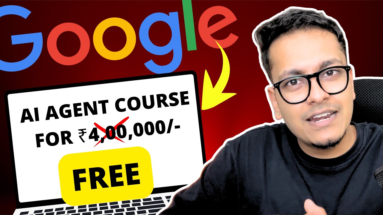 FREE Agent AI Builder Course by Google x Kaggle | Don't Skip THIS