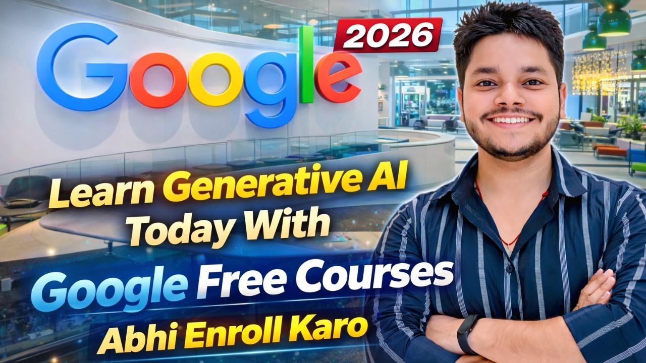 🚀 Google AI Courses FREE 2026 | AI Essentials + Job Search + Students Course 🤯 | Learn AI Fast ⚡
