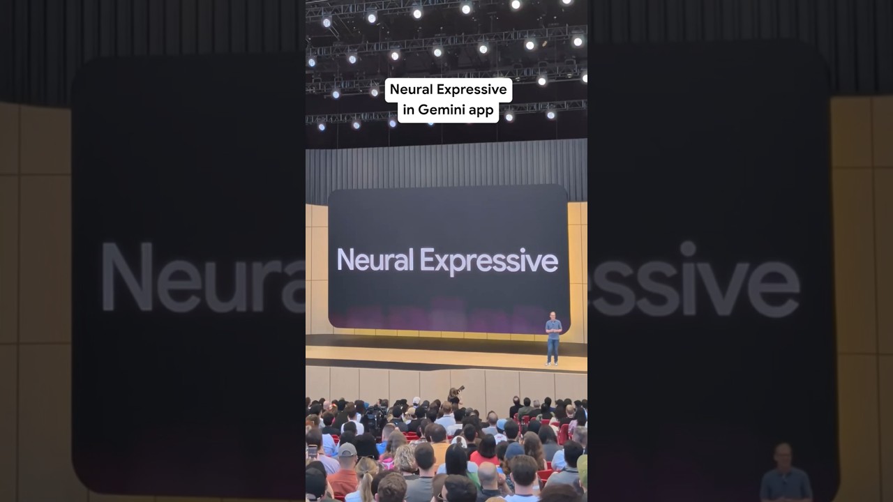 Meet Neural Expressive, the new visual language for the Gemini app.