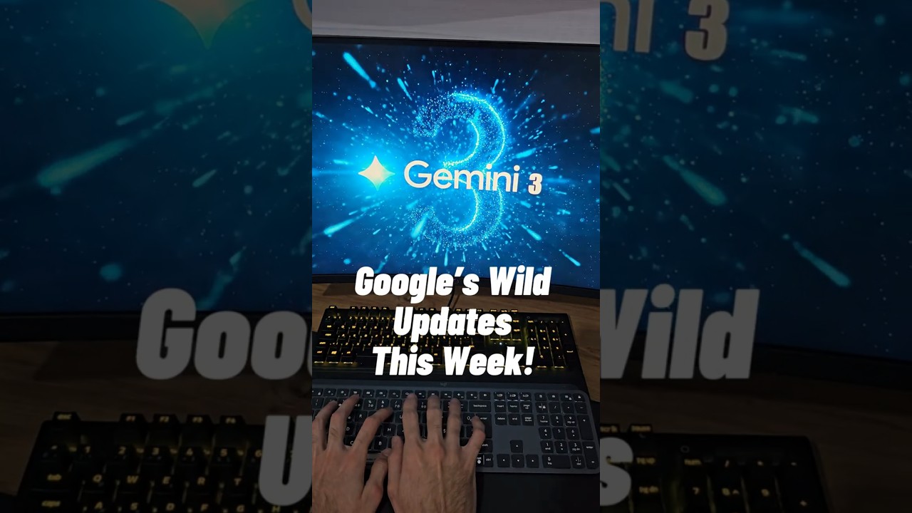 Google’s Wild Updates This Week! 🤯🔥#google #gemini3 #veo3 #nanobanana #googleupdate #technews #viral
