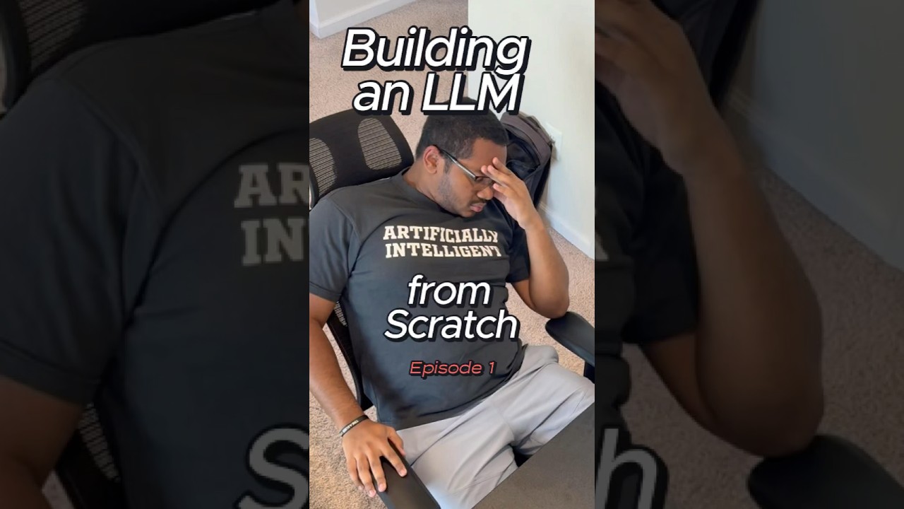 Building an LLM from Scratch Ep 1