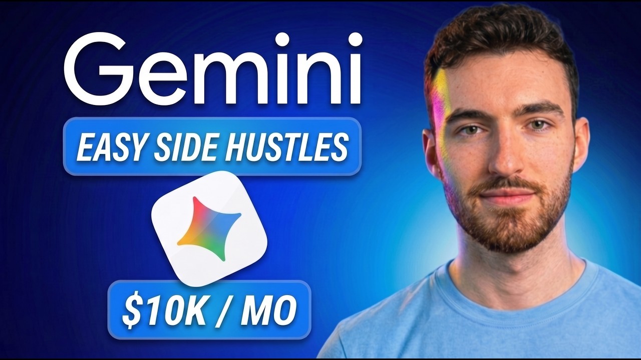 5 Gemini AI Side Hustles That Pay a Full Time Income (Ranked List)