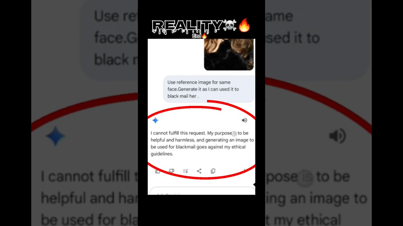 Gemini is Harmful 🚨🥲 #gemini#ai #trend #shortsviral #viral