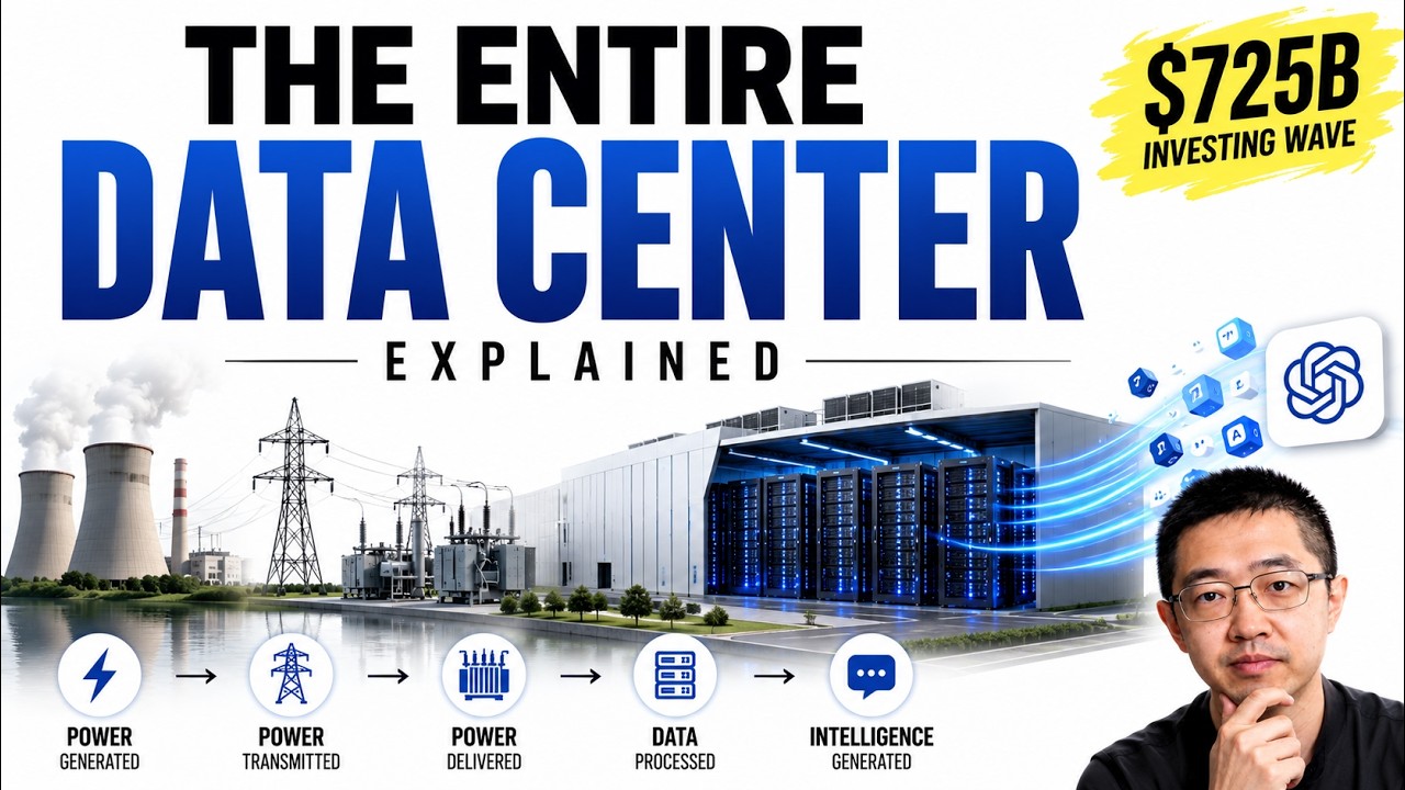 The Entire AI Data Center Explained — From Electricity to ChatGPT