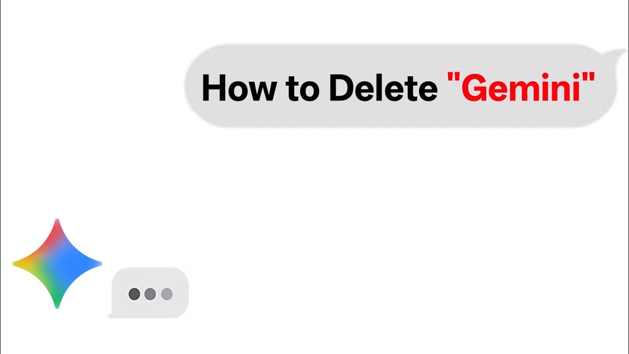 Asking Gemini “how to delete Gemini” 🔥 😂