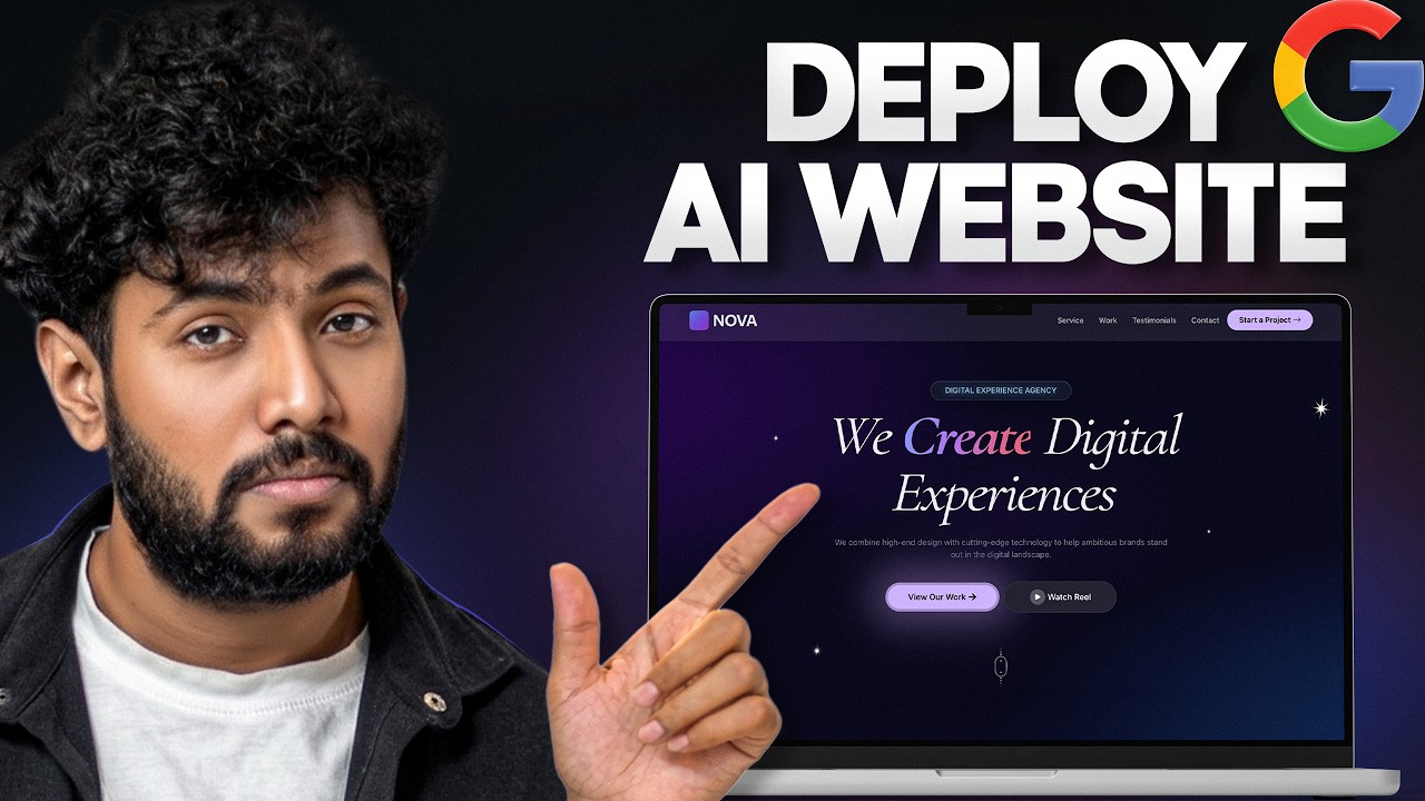 The RIGHT Way to Put a Google AI Studio Website on a LIVE Domain